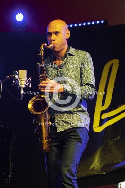 Joshua Redman, Love Supreme Jazz Festival, Glynde Place, East Sussex, 2015. Artist: Brian O'Connor.