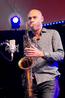 Joshua Redman, Love Supreme Jazz Festival, Glynde Place, East Sussex, 2015. Artist: Brian O'Connor