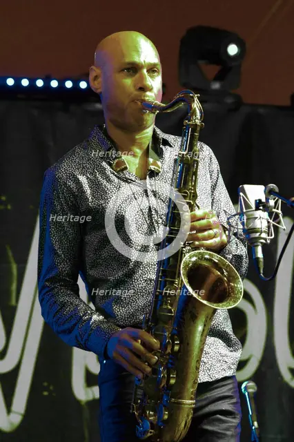 Joshua Redman, Love Supreme Jazz Festival, Glynde Place, East Sussex, 2015. Artist: Brian O'Connor.