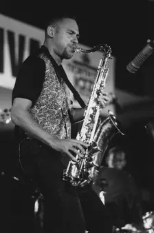 Joshua Redman, North Sea Jazz Festival, Netherlands, 1994. Creator: Brian Foskett