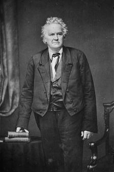 Joshua Reed Giddings of Ohio, between 1855 and 1865. Creator: Unknown
