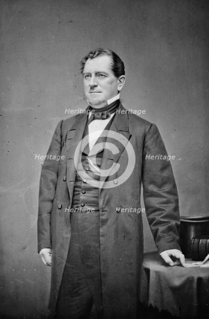 Joshua Reed Giddings of Ohio, between 1855 and 1865. Creator: Unknown.