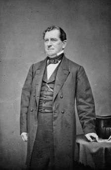 Joshua Reed Giddings of Ohio, between 1855 and 1865. Creator: Unknown