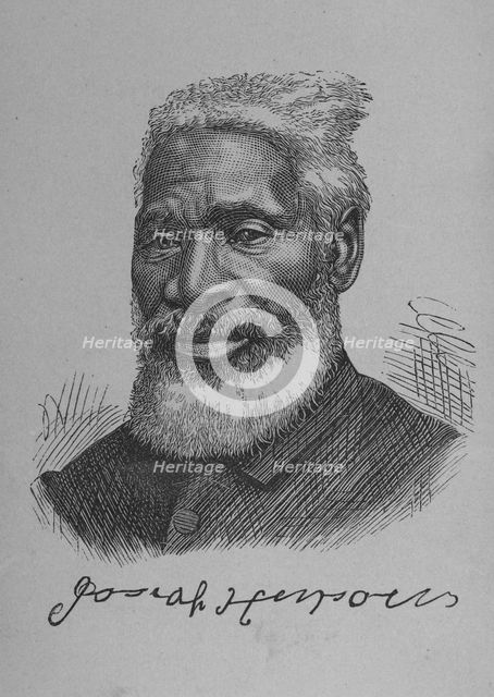 Josiah Henson, 1879. Creator: Unknown.