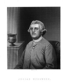 Josiah Wedgwood, English industrialist and potter. Artist: W Holl