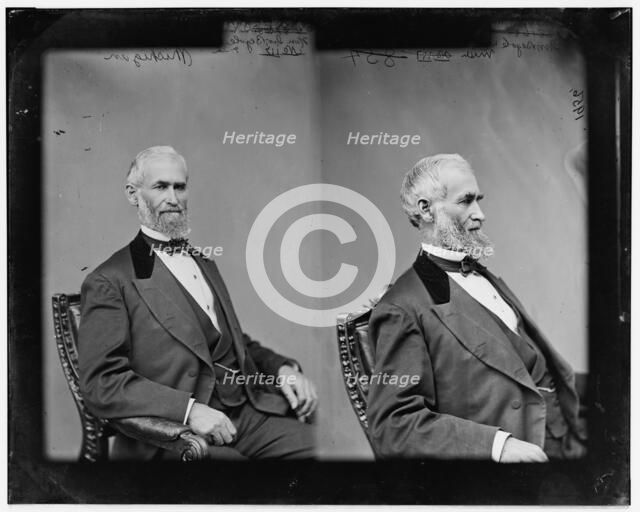 Josiah Williams Begole of Michigan, 1865-1880. Creator: Unknown.