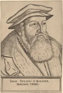 Josias Simler. Creator: Jost Ammon