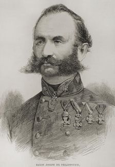 Josip Filipovic (1818-1889), Austrian-Hungarian general, 1878. Creator: Penoso