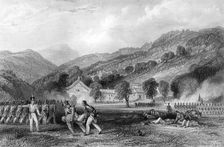 Joss-House, Chapoo, Death of Colonel Tomlinson China, 1842 (c1857). Artist: Thomas Abiel Prior