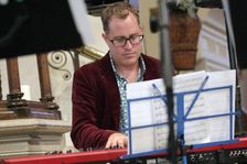 Joss Peach, Alex Bondono’s Horace Silver Sextet, Jazz at St Andrews Church, Hove, July 2022. Creator: Brian O'Connor