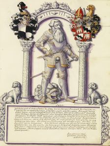 Jost Nicholas Hohenzollern; Chronicle of the Hohenzollern Family, about 1572. Creator: Jorg Ziegler