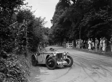 JA Bastock's MG PA, winner of a silver award at the MCC Torquay Rally, July 1937. Artist: Bill Brunell