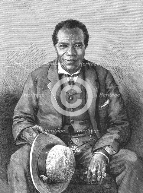 ''Ja-Ja, The Deposed and Exiled King of Opobo,West Africa', 1888. Creator: Unknown.