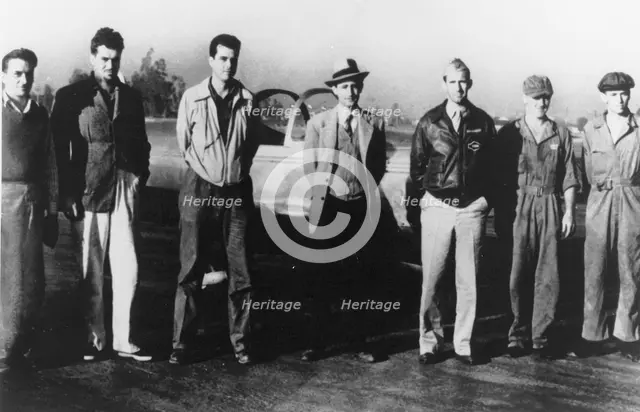 JATO Flight Test Crew, 1941. Creator: NASA.