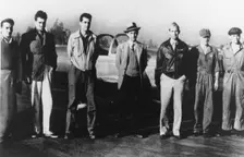 JATO Flight Test Crew, 1941. Creator: NASA