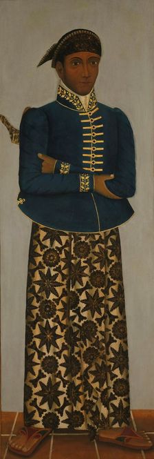 Javanese Court Officials, c.1820-c.1870. Creator: Anon