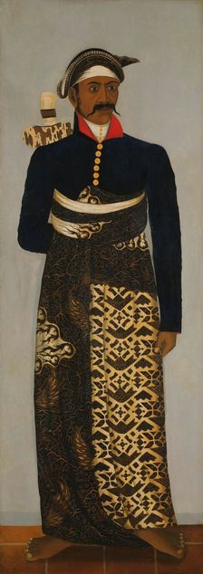 Javanese Court Officials, c.1820-c.1870. Creator: Anon