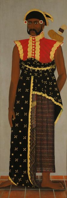 Javanese Court Officials, c.1820-c.1870. Creator: Anon