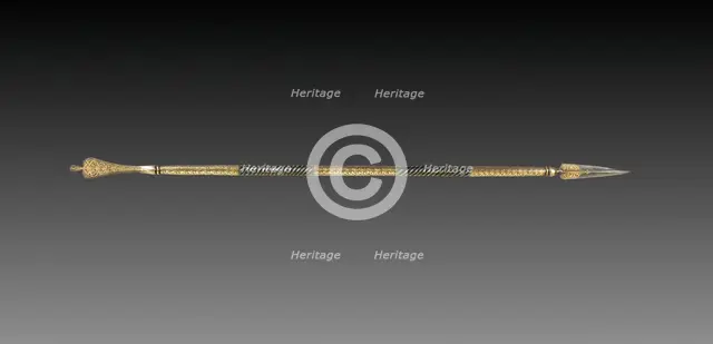 Javelin with Concealed Poignard, 19th Century. Creator: Unknown.