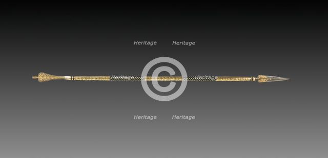 Javelin with Concealed Poignard, 19th Century. Creator: Unknown.