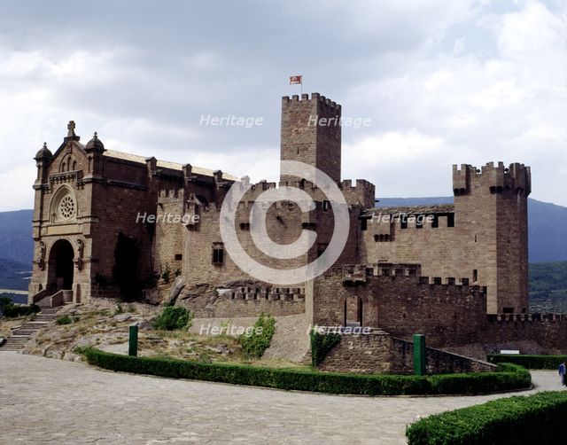 Javier Castle, birthplace of St. Francis Xavier, patron saint of Navarra.