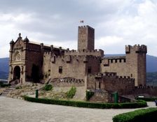 Javier Castle, birthplace of St. Francis Xavier, patron saint of Navarra