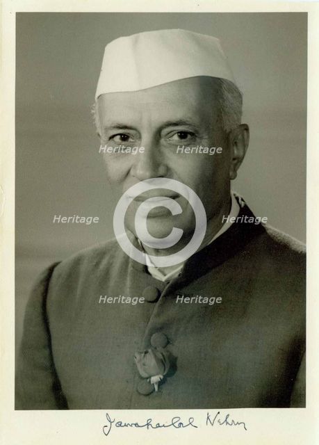 Jawaharlal Nehru (1889-1964).