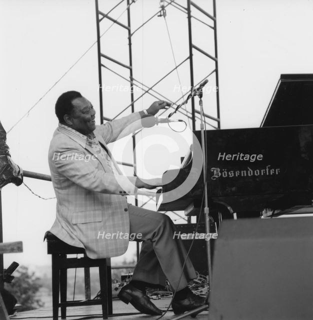 Jay McShann, Capital Radio Jazz Festival, Alexandra Palace, London, 1979. Creator: Brian Foskett.