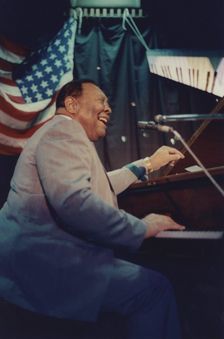 Jay McShann, Edinburgh Jazz Festival, Scotland, 1987. Creator: Brian Foskett