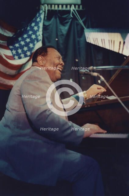 Jay McShann, Edinburgh Jazz Festival, Scotland, 1987. Creator: Brian Foskett.