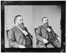 Jay Abel Hubbell of Michigan, 1874. Creator: Unknown