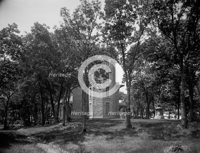 Jay Cooke's residence on Gibraltor [sic], Put-in-Bay, between 1880 and 1899. Creator: Unknown.