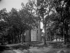 Jay Cooke's residence on Gibraltor [sic], Put-in-Bay, between 1880 and 1899. Creator: Unknown