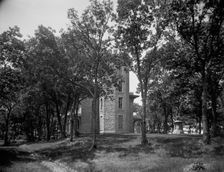 Jay Cooke's residence on Gibraltor [sic], Put-in-Bay, between 1880 and 1899. Creator: Unknown