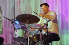 Jay Davis, Eddie Parker’s Airborn, Watermill Jazz Club, Dorking, Surrey, March 2025. Creator: Brian O'Connor
