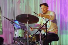 Jay Davis, Eddie Parker’s Airborn, Watermill Jazz Club, Dorking, Surrey, March 2025. Creator: Brian O'Connor