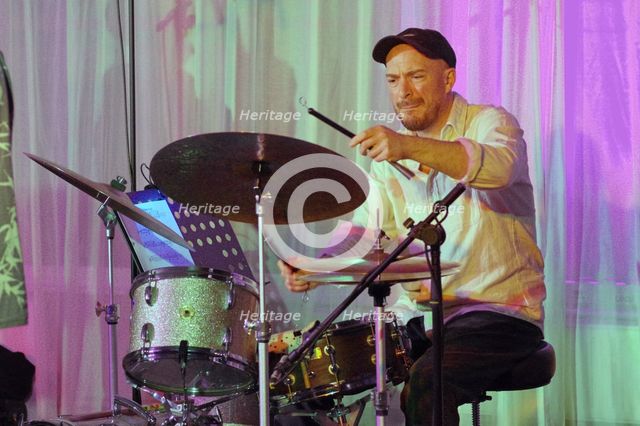 Jay Davis, Eddie Parker’s Airborn, Watermill Jazz Club, Dorking, Surrey, March 2025. Creator: Brian O'Connor.