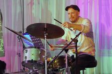 Jay Davis, Eddie Parker’s Airborn, Watermill Jazz Club, Dorking, Surrey, March 2025. Creator: Brian O'Connor