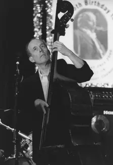 Jay Leonhart, The March of Jazz, Clearwater Beach, Florida, 2000. Creator: Brian Foskett