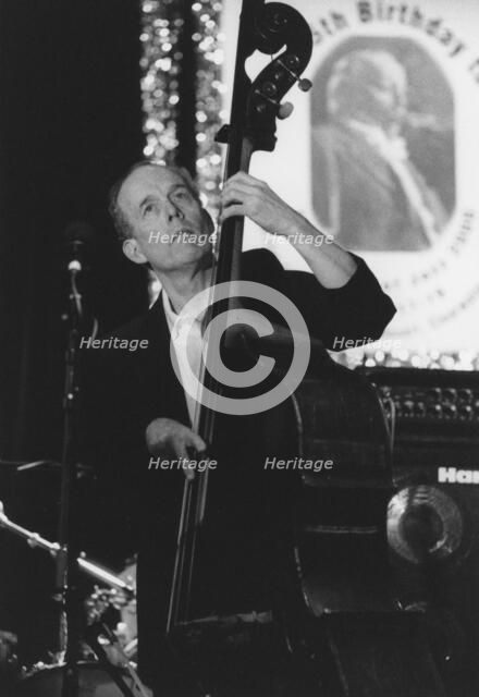 Jay Leonhart, The March of Jazz, Clearwater Beach, Florida, 2000. Creator: Brian Foskett.