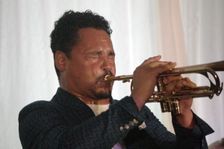 Jay Phelps, Xhosa Cole Quartet, Watermill Jazz Club, Dorking, Surrey, 21 Jan 2020. Creator: Brian O'Connor