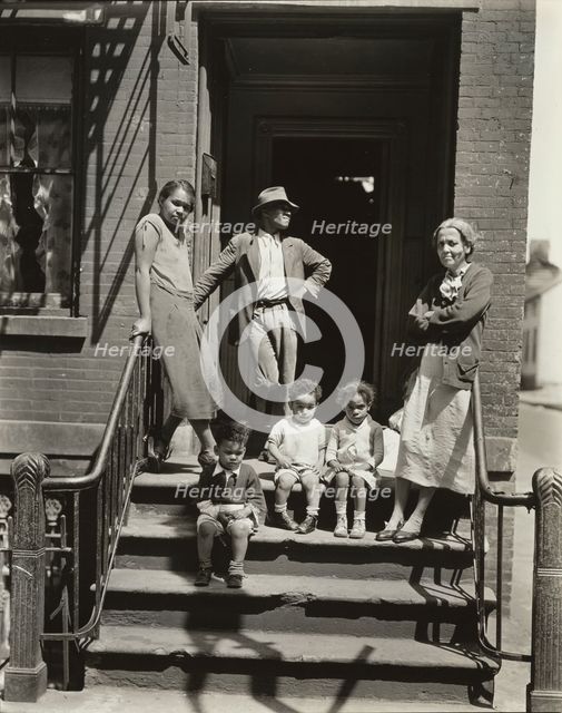 Jay Street, No. 115, 1936. Creator: Berenice Abbott.