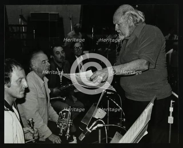 Jazz at the BBC's recording studios, London, 22 April 1982. Creator: Denis Williams.