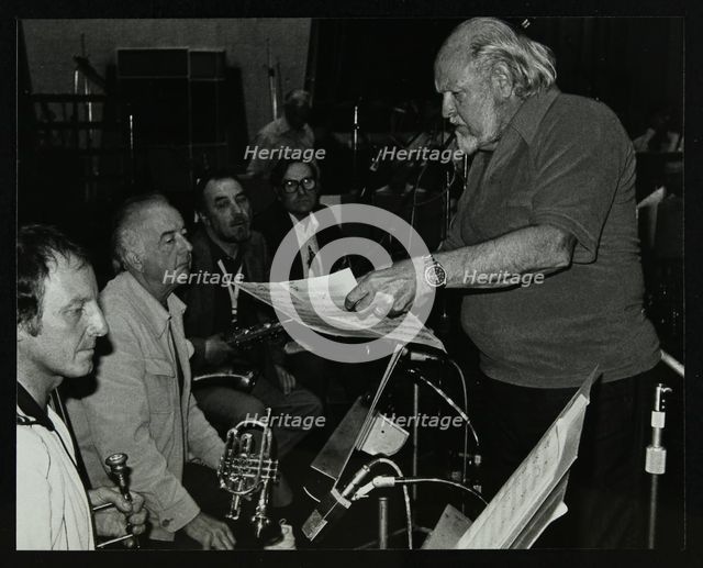 Jazz at the BBC's recording studios, London, 22 April 1982. Creator: Denis Williams.