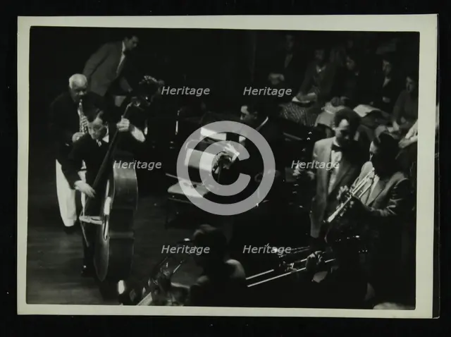 Jazz concert at Colston Hall, Bristol, 1956. Creator: Denis Williams.
