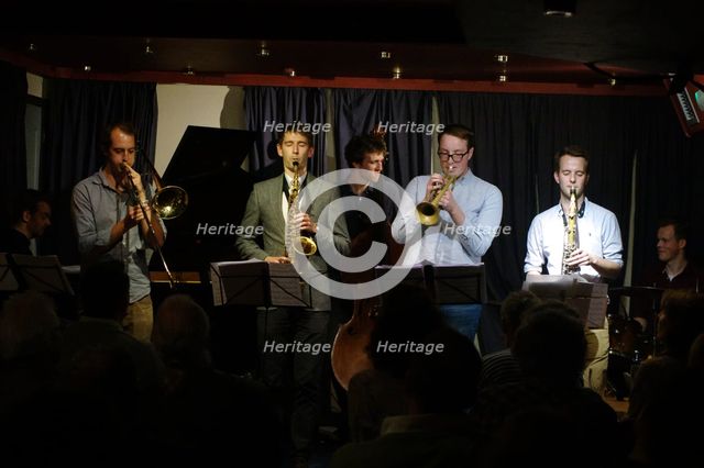 Jazz Musicians at Verdict, Brighton, East Sussex, 30th September 2016. Artist: Brian O'Connor.