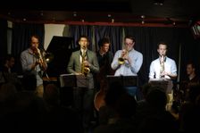 Jazz Musicians at Verdict, Brighton, East Sussex, 30th September 2016. Artist: Brian O'Connor