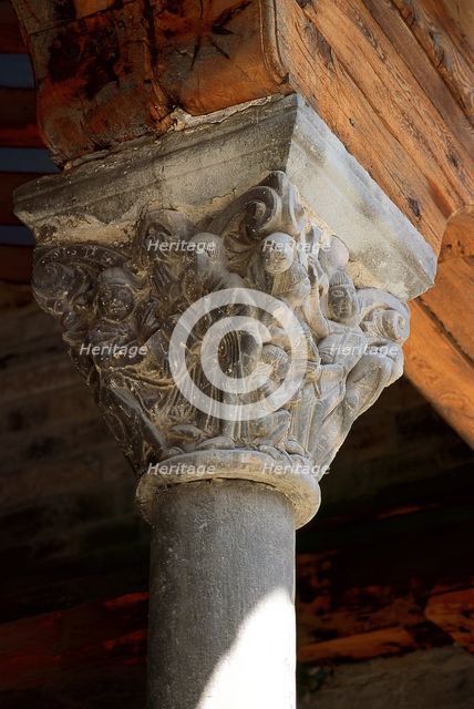 Jaca Cathedral (Cathedral of St Peter the Apostle), Aragon, Spain, Romanesque, 11th century (2008).  Creator: LTL.