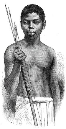 Jacko, Lieutenant Cameron's African Servant, 1876. Creator: Unknown