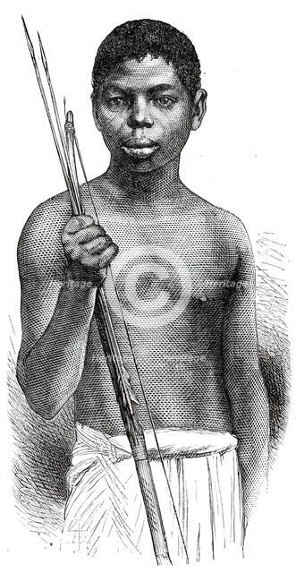 Jacko, Lieutenant Cameron's African Servant, 1876. Creator: Unknown.